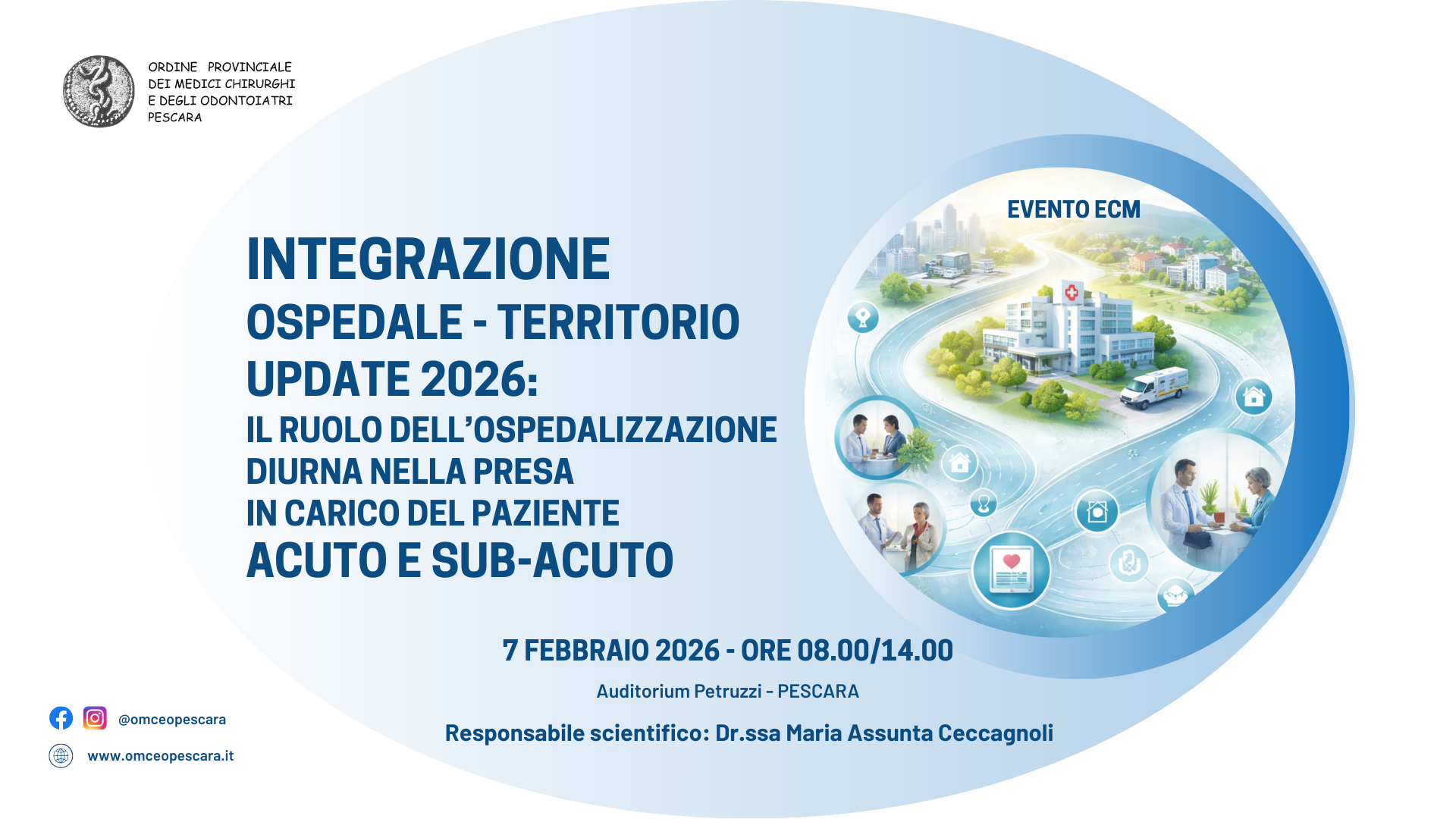 Clicca per accedere all'articolo Integrazione ospedale-territorio 2026